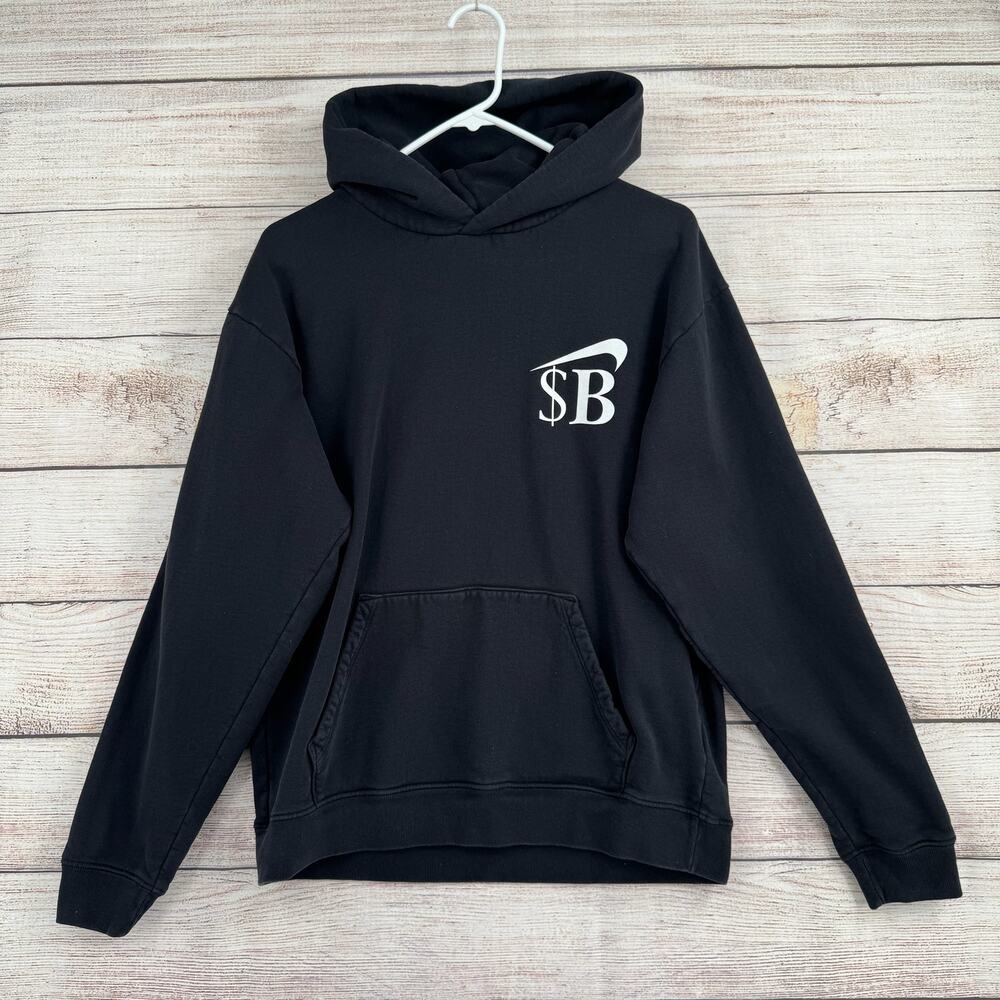 FTP‎ x Slawn Hoodie Sweatshirt Mens Large Black Heavyweight